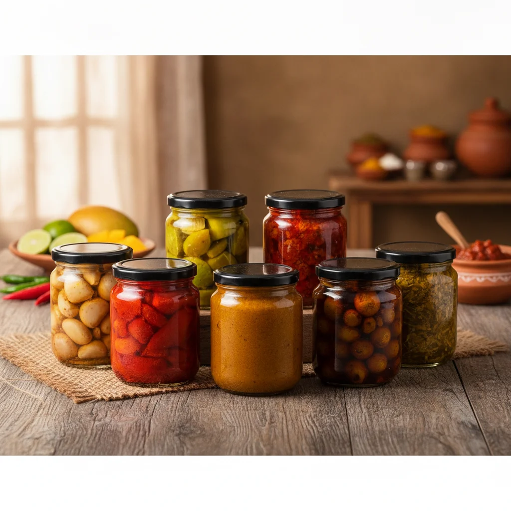 all types of pickles