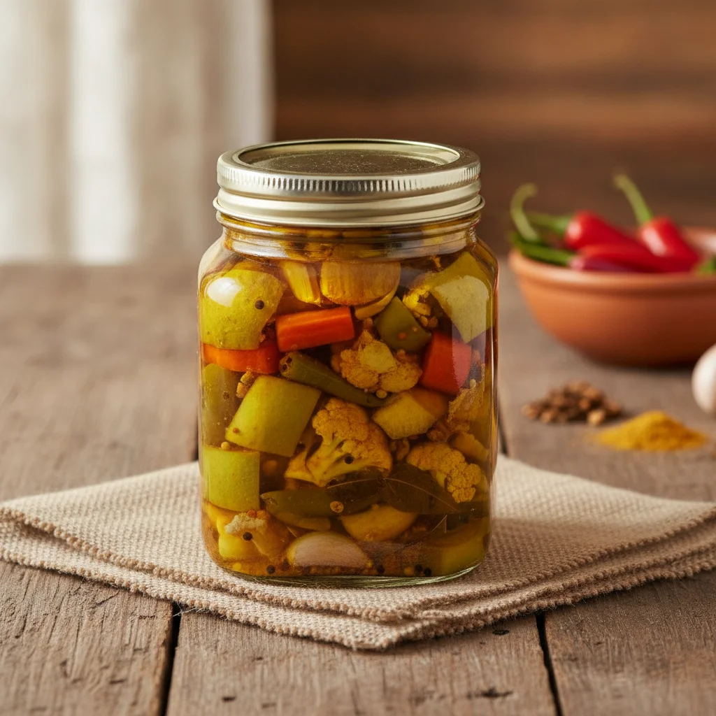 Homemade pickles
