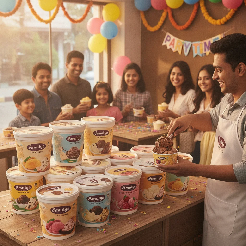 Party Size Ice Cream Order