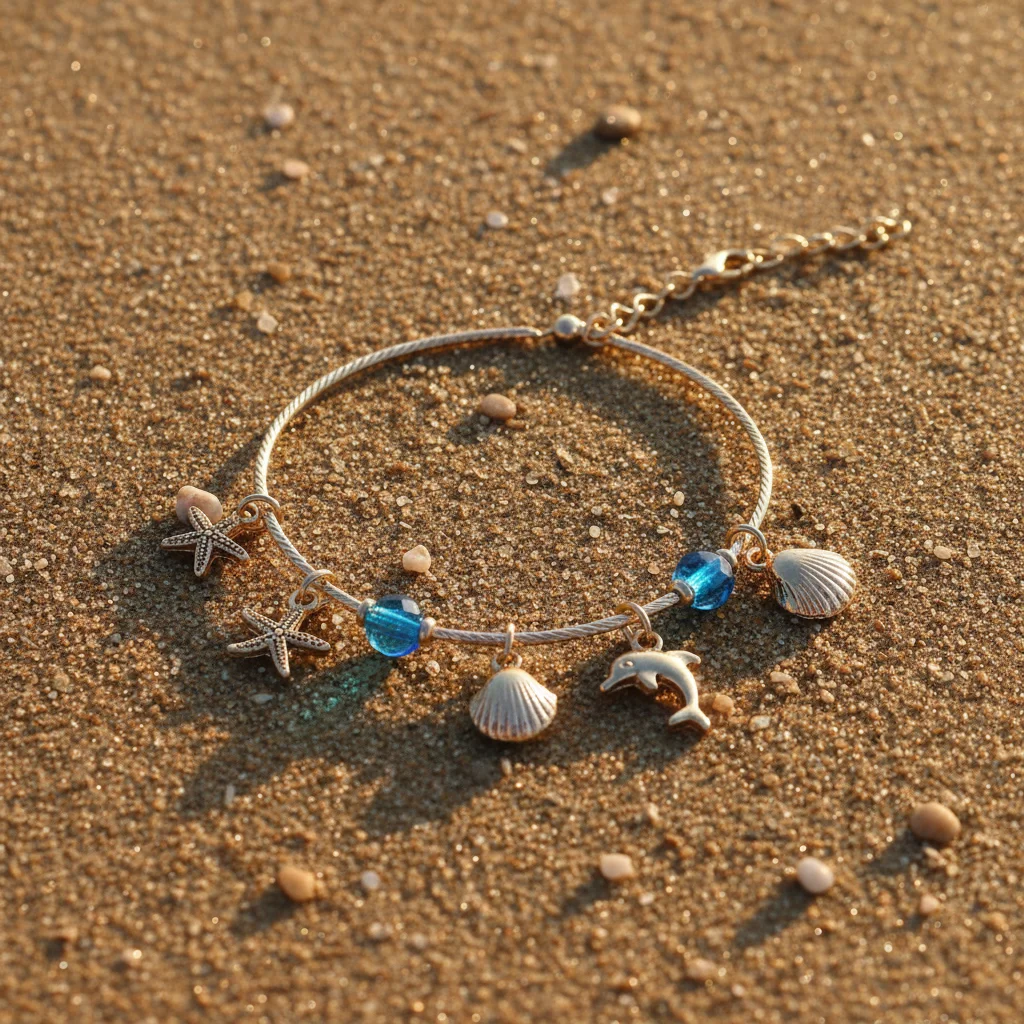 Anklet with Charms