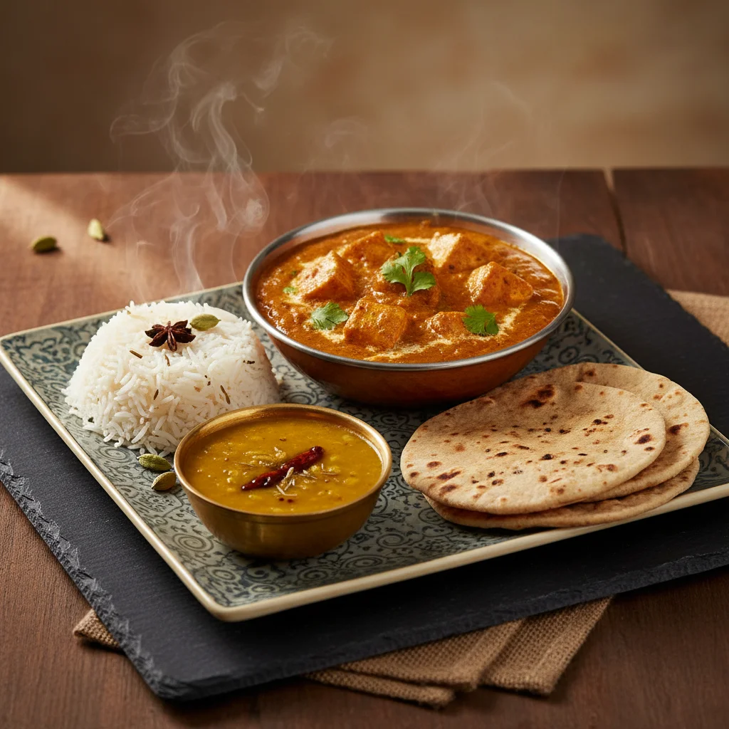 Paneer thali