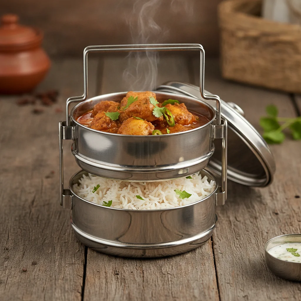 Chicken Curry Tiffin