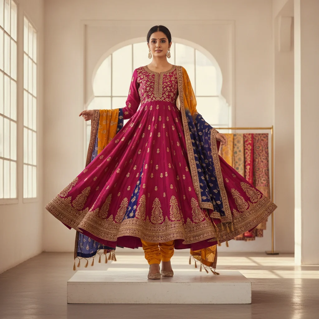 Anarkali Salwar Suit