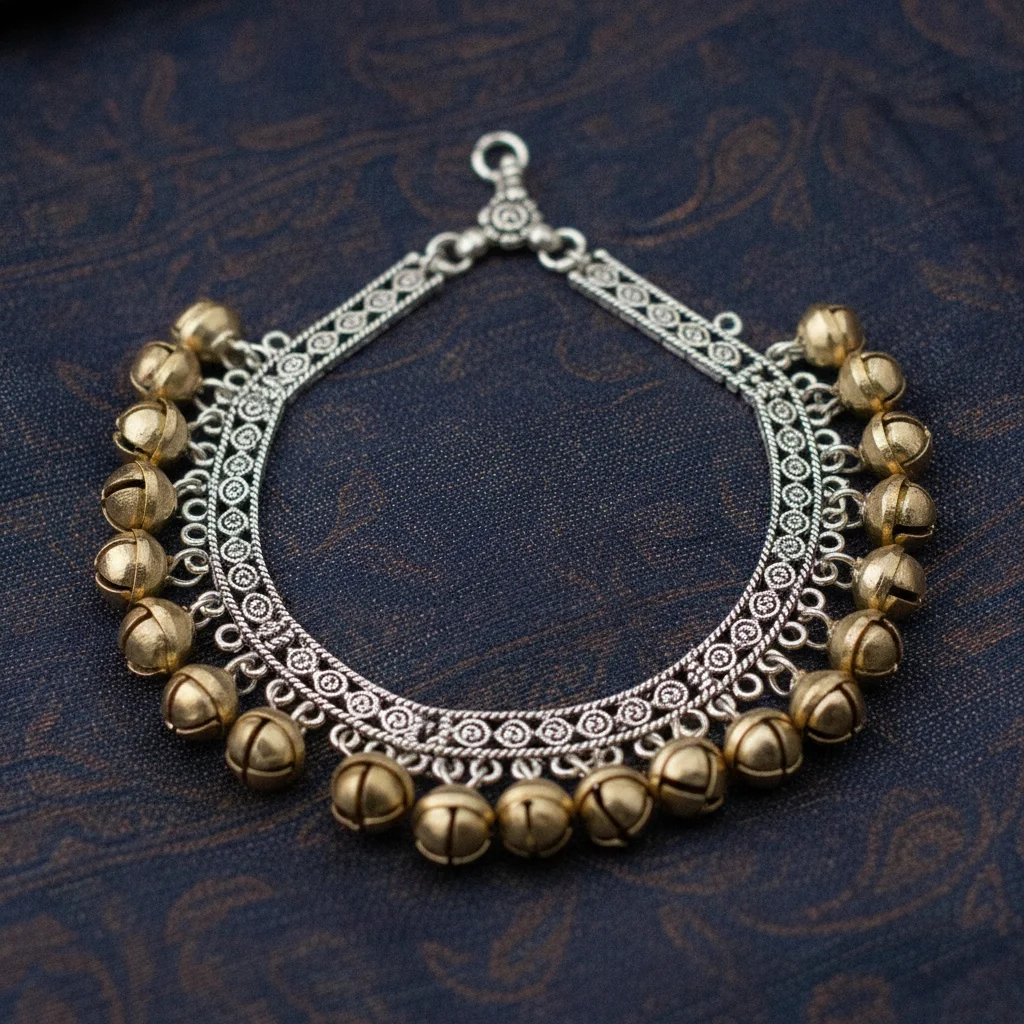 Anklet with Ghungroo