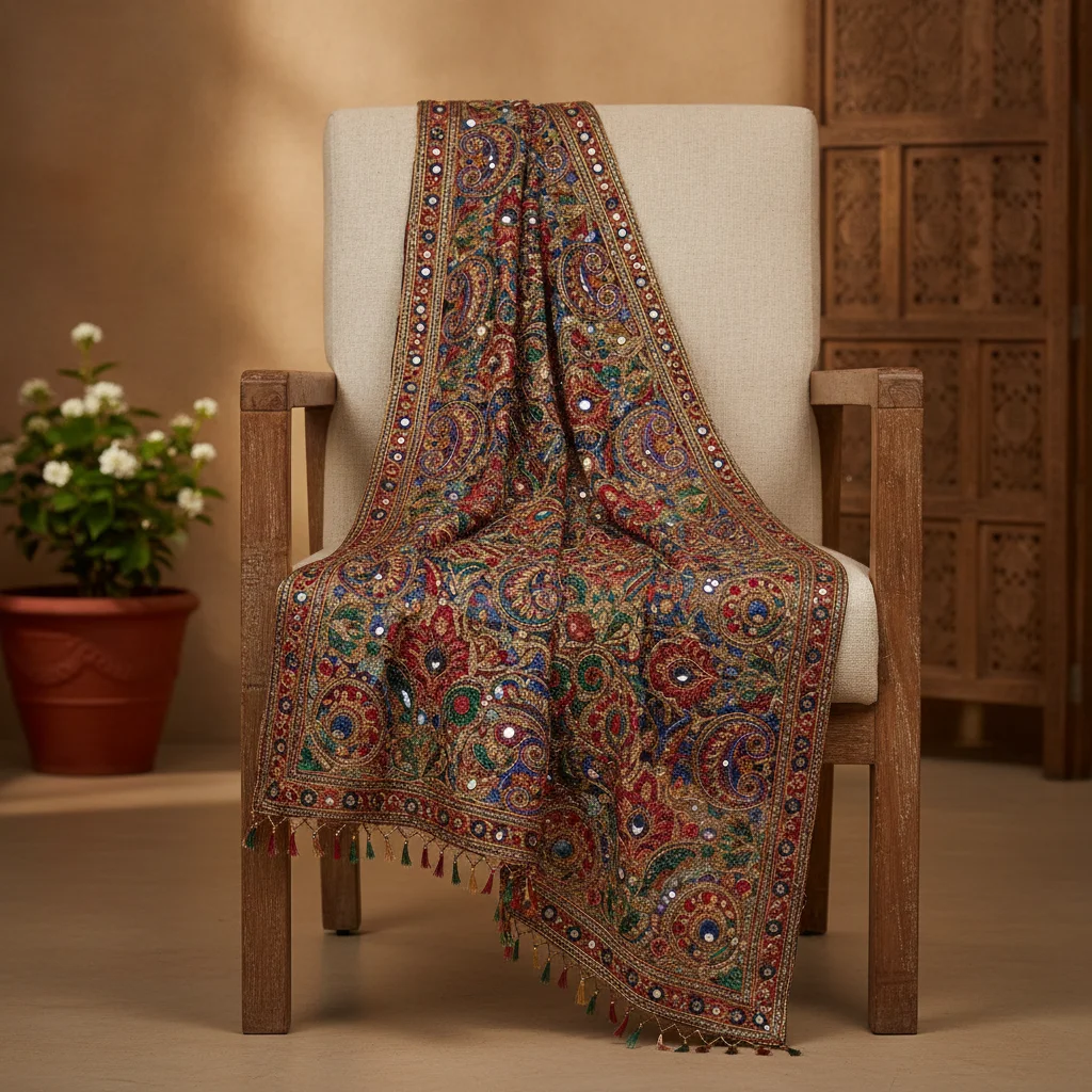 Embroidered Dupatta