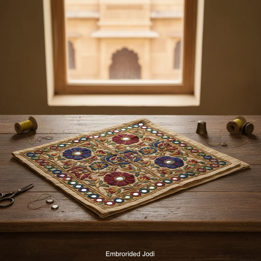 Embroidered Jodi