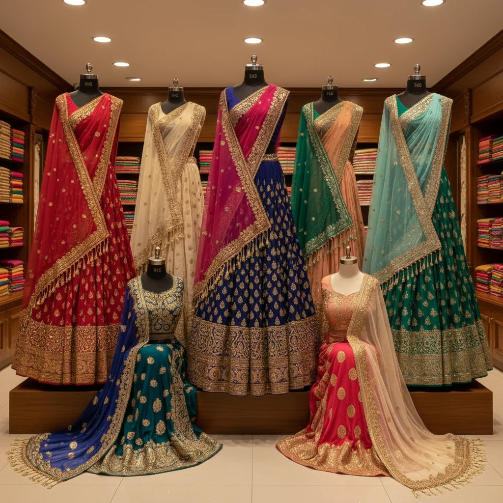 half sarees