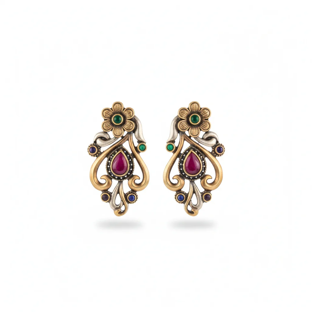 Panchaloha Earrings