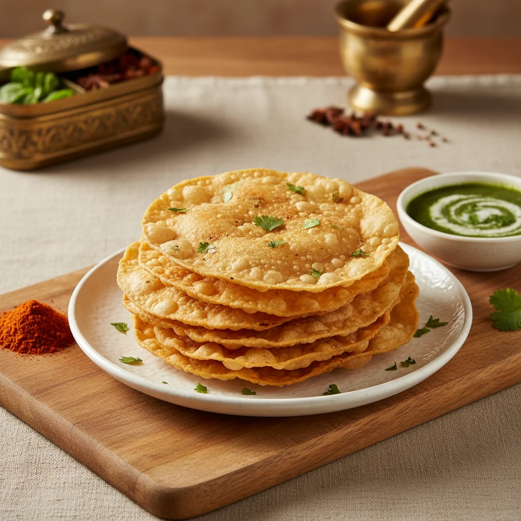Crispy Papadums