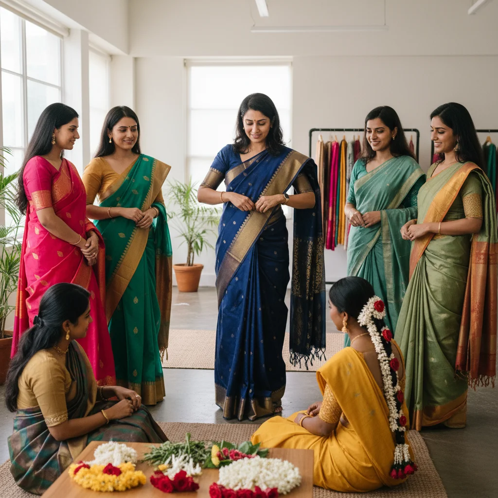 Saree Draping Class
