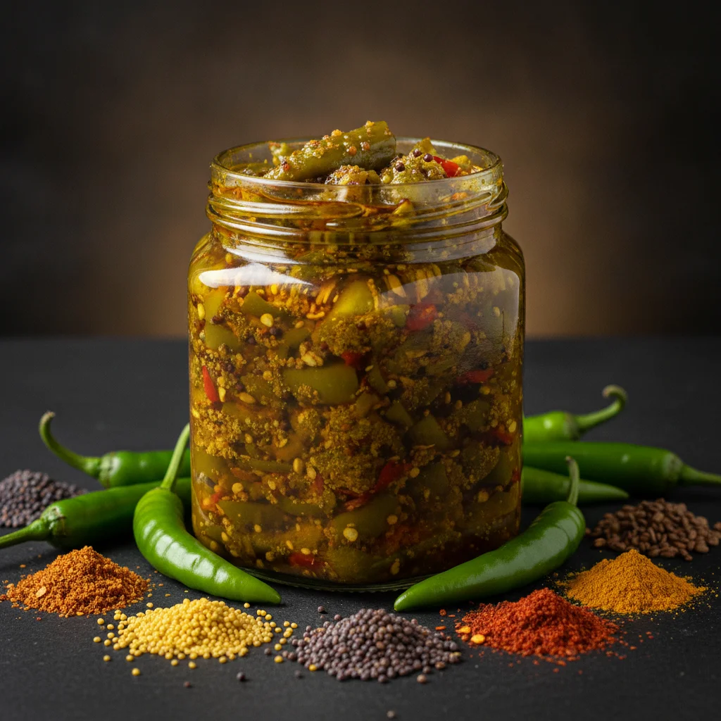 Green Chili Pickle