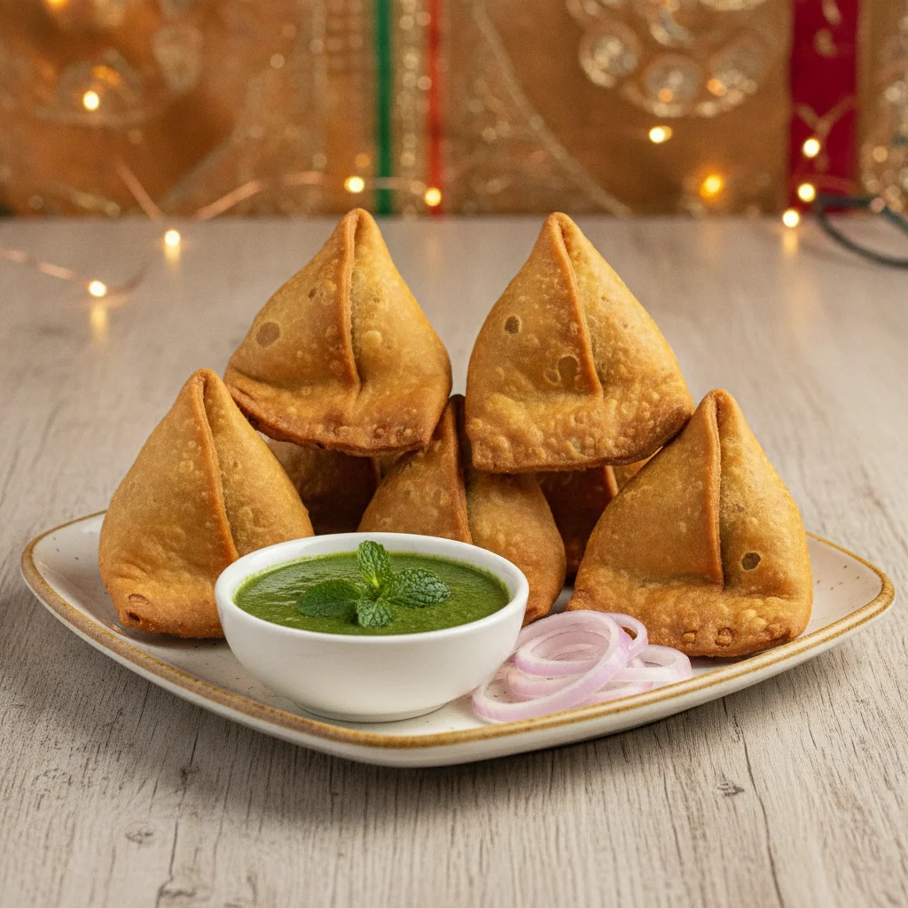 Vegetable Samosas (Pack of 6)