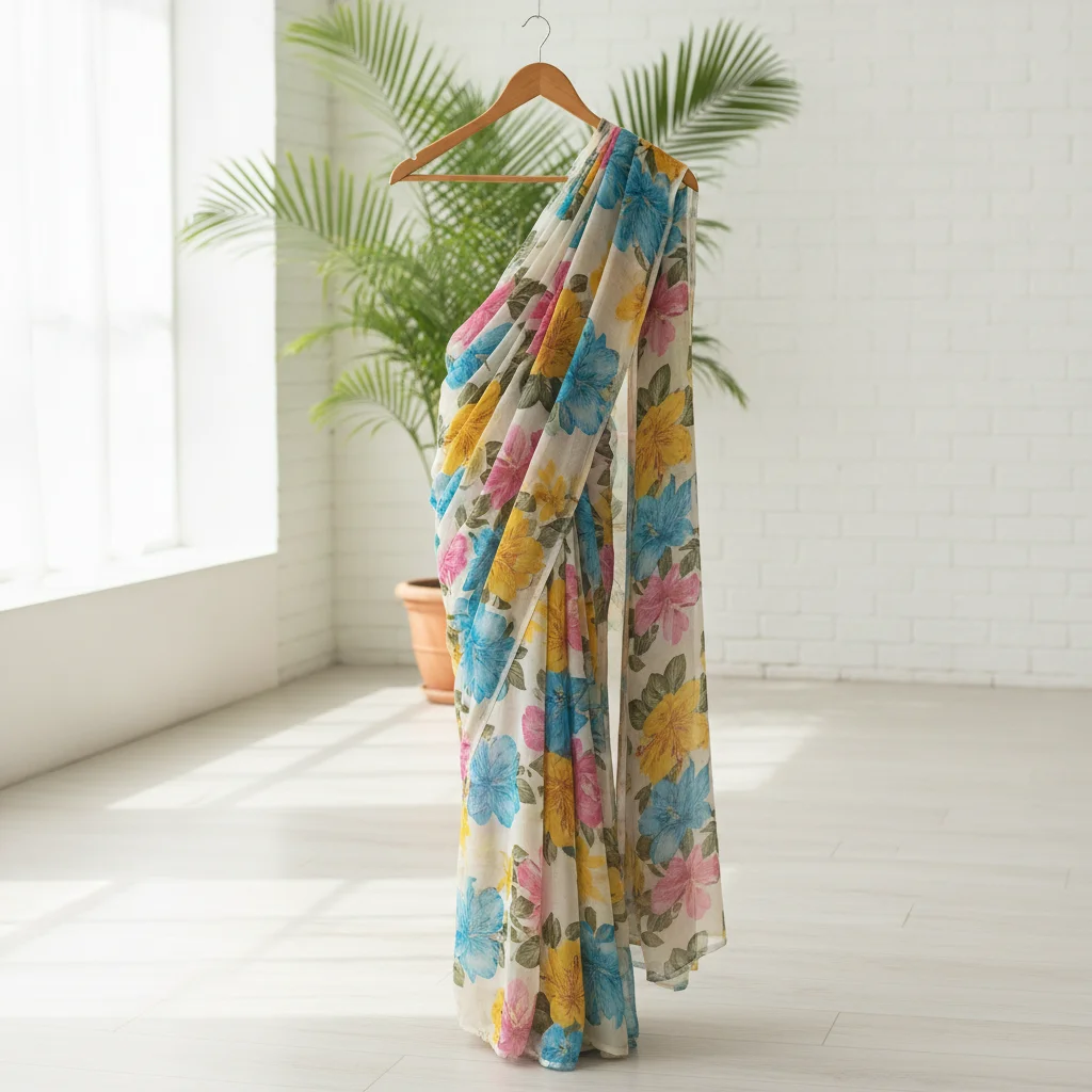 Chiffon Saree