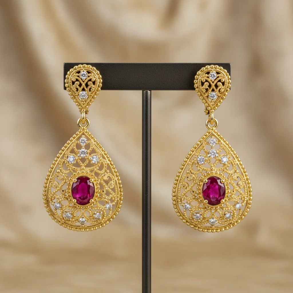 Gold Earrings