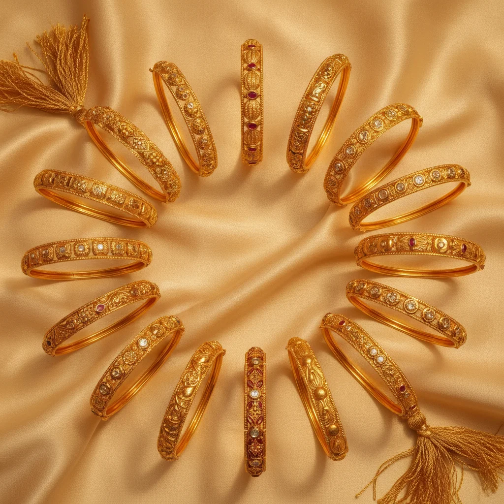 Traditional Gold Bangles