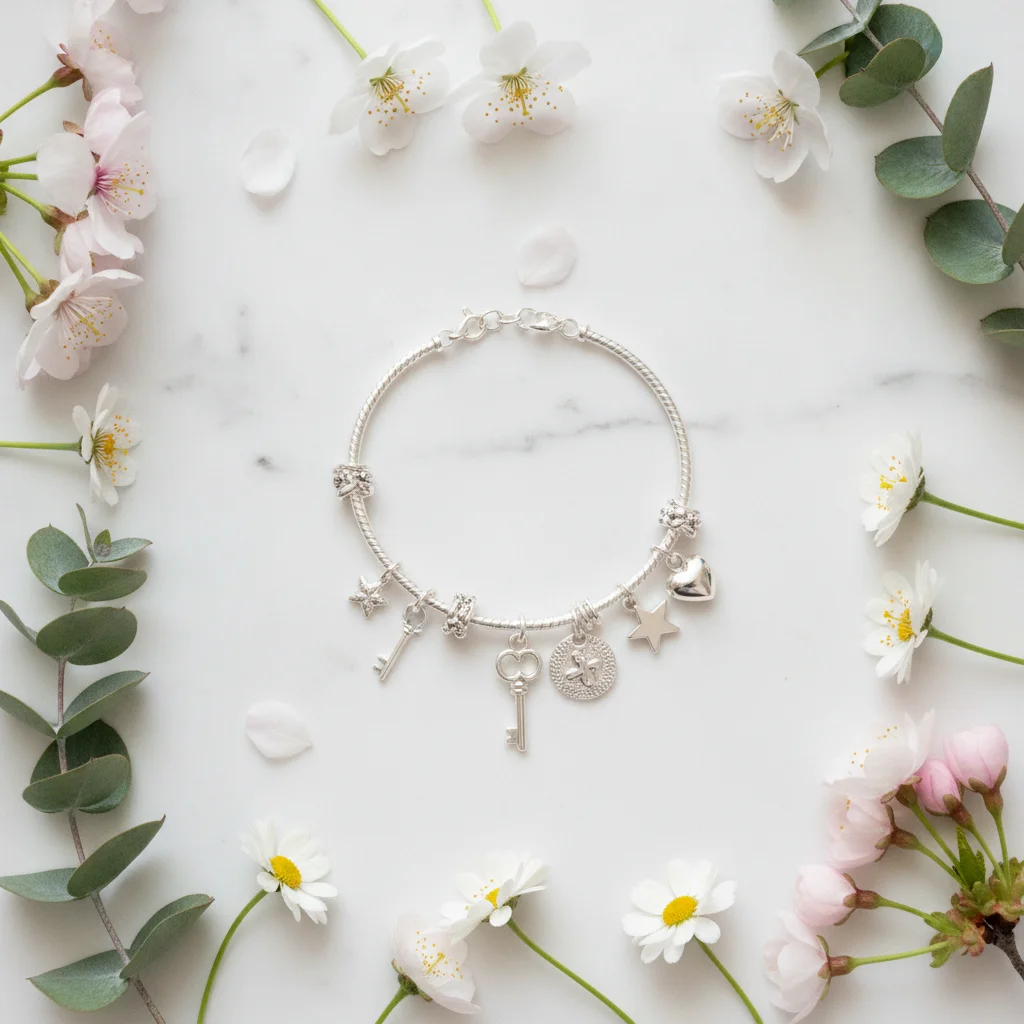 Silver Charm Bracelet