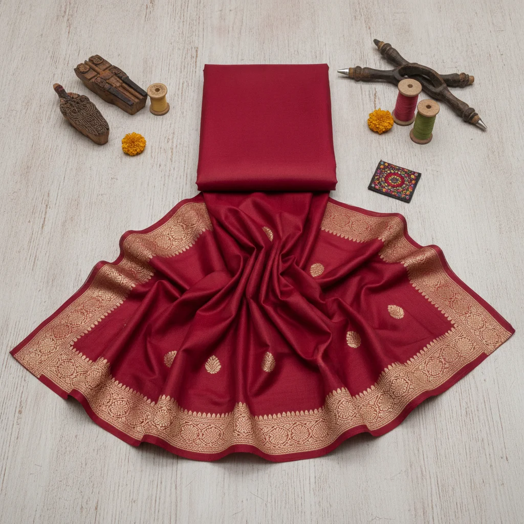 Silk Unstitched Suit (3 meters)