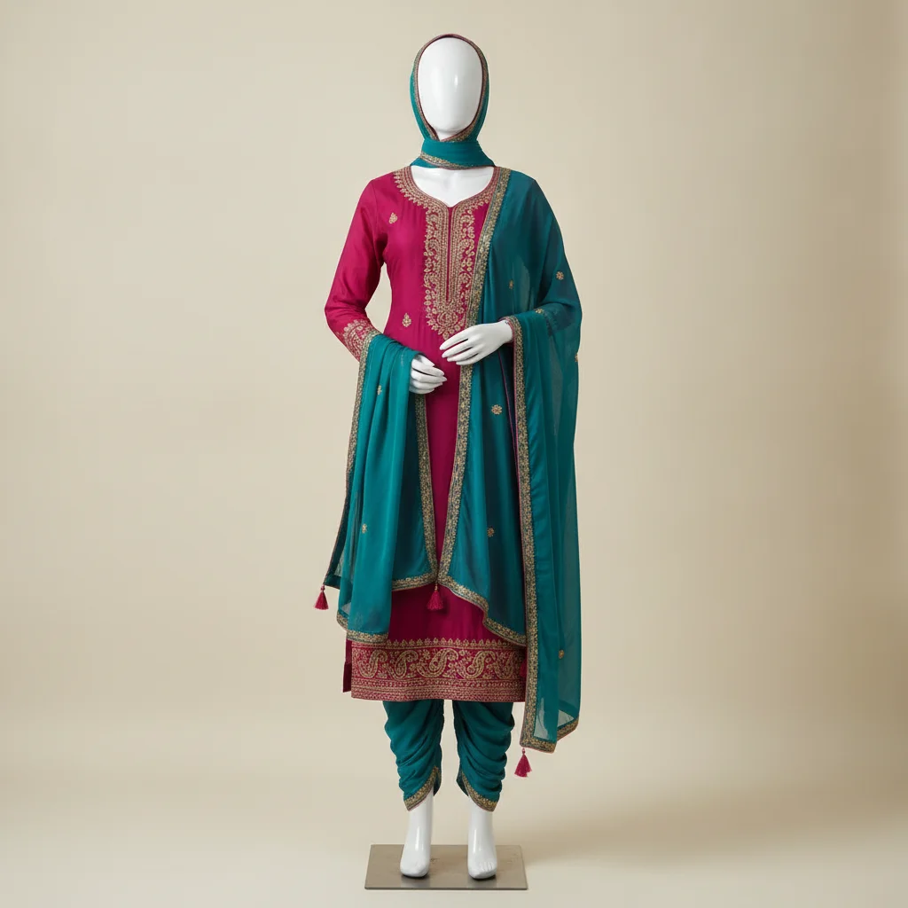 Churidar with Dupatta