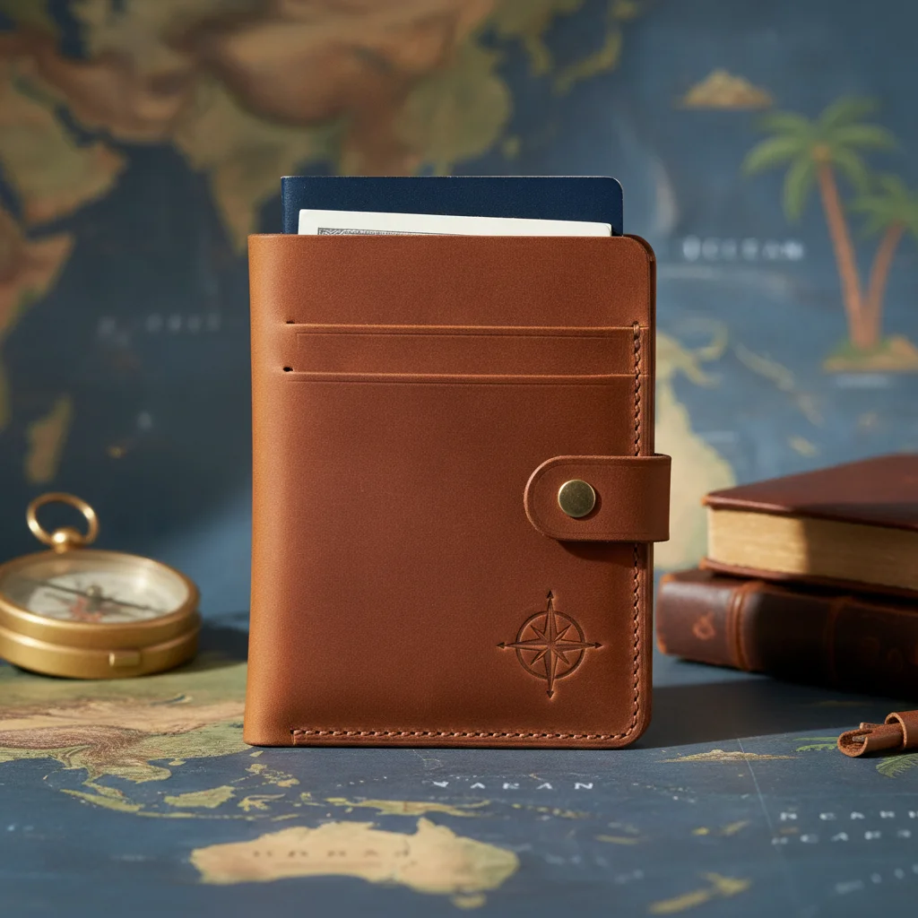 Leather Passport Holder