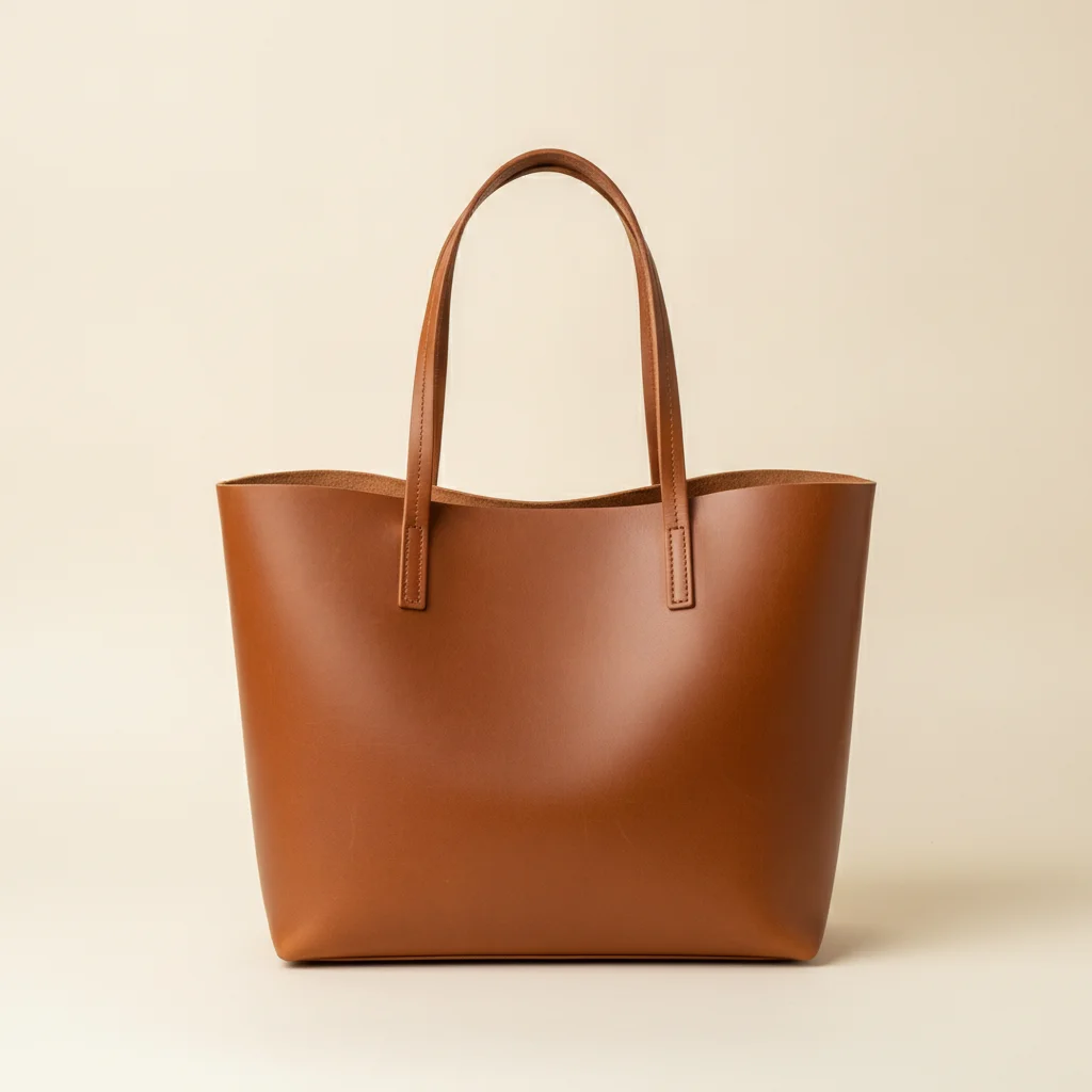 Classic Leather Tote Bag