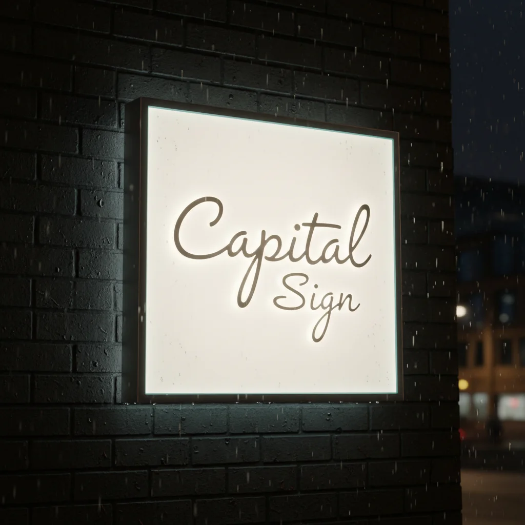 LED Backlit Signage