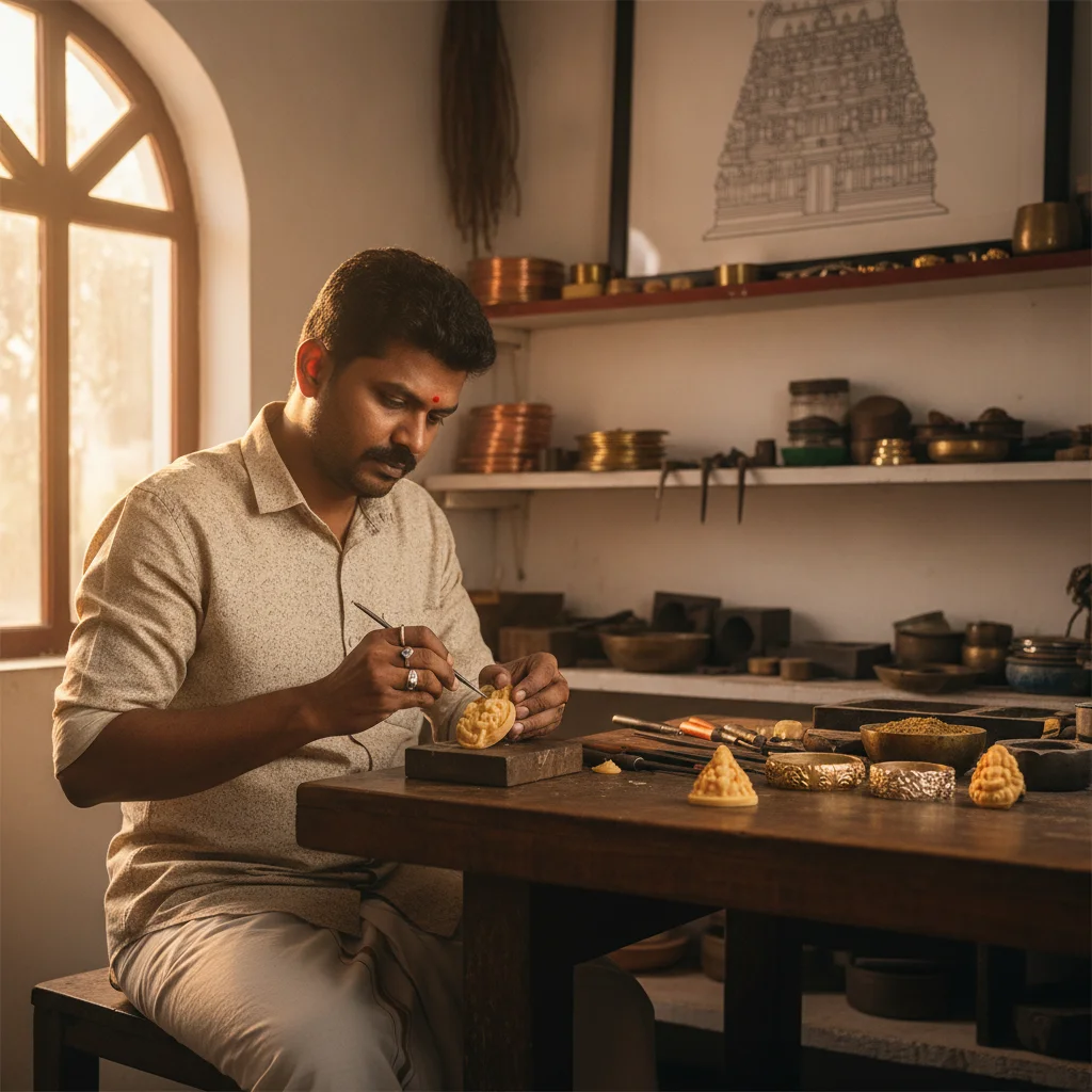 Custom Panchaloham Jewellery Design