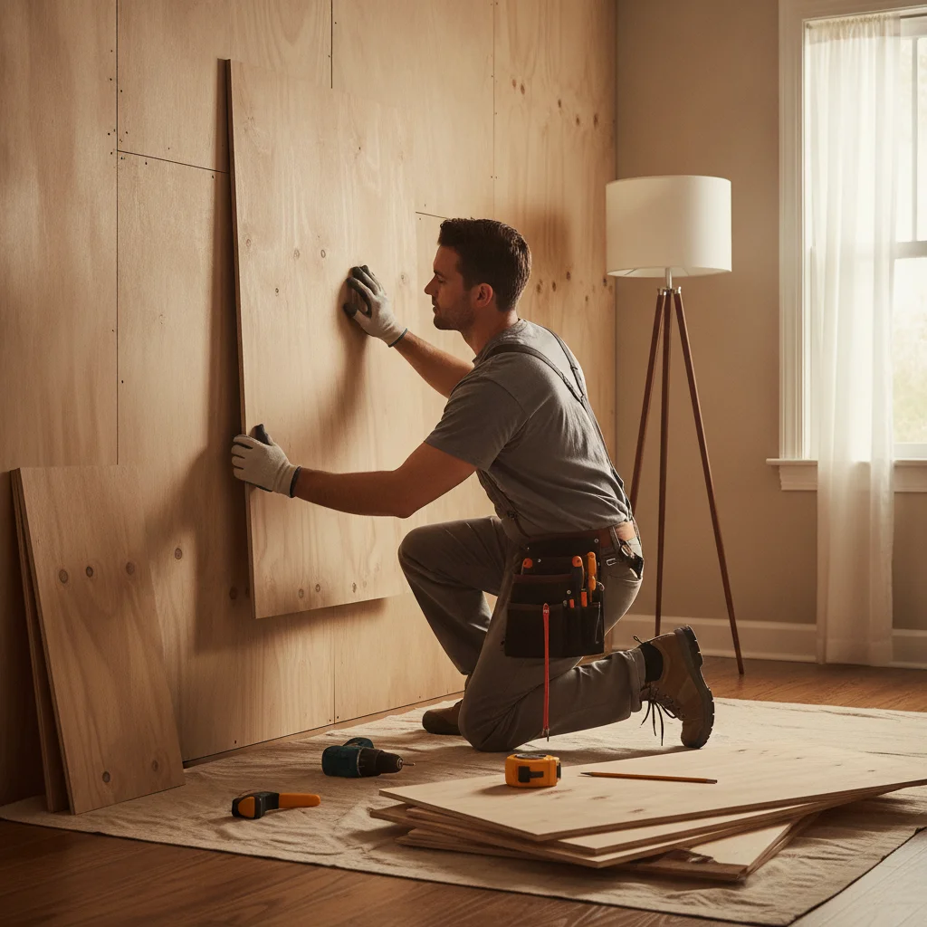 Plywood Installation Service