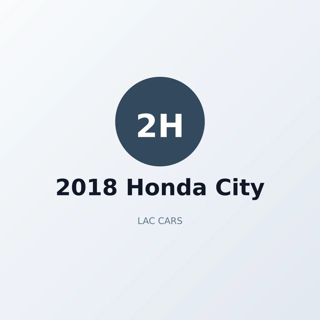 2018 Honda City