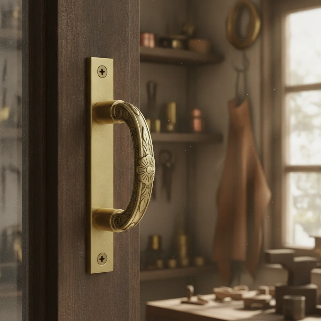Brass Window Lock