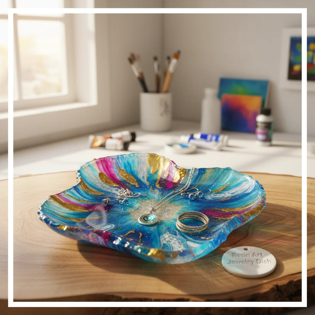 Resin Art Jewelry Dish