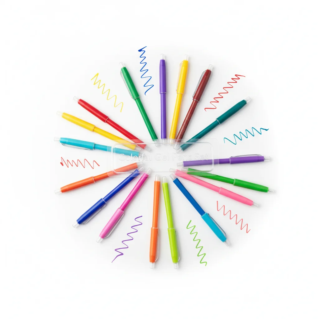 Colorful Gel Pens Set