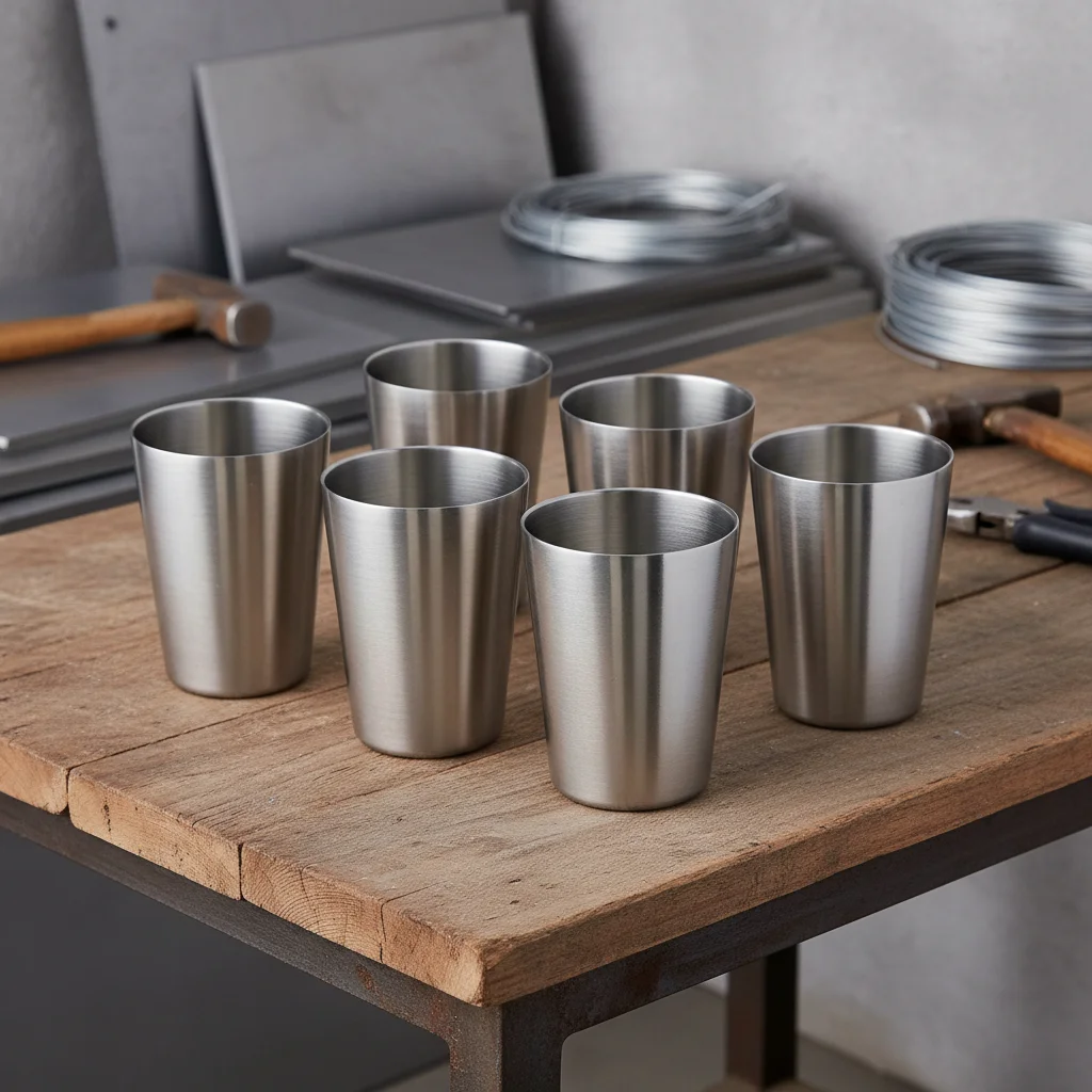 Steel Glass Set (6 pcs)