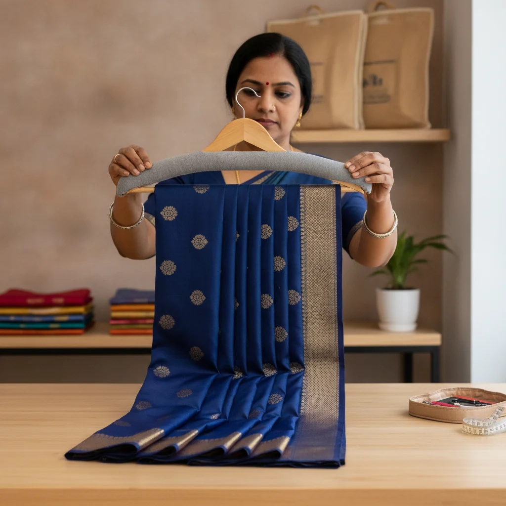 Saree Hanger Folding