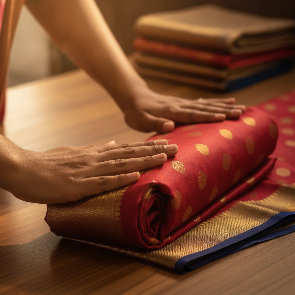 Saree Rolling