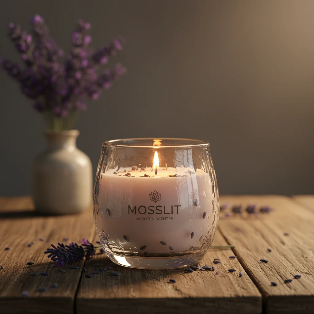 Lavender Scented Candle