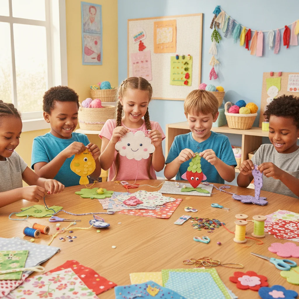 Kids Stitching Classes