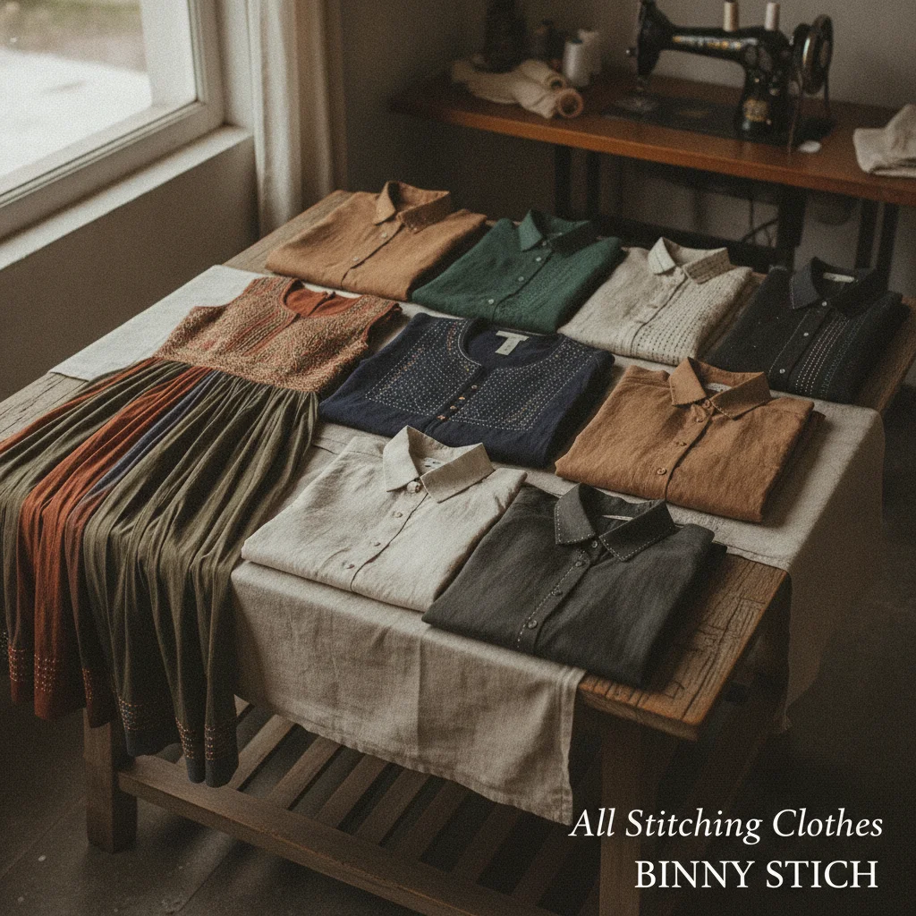 All stitching clothes