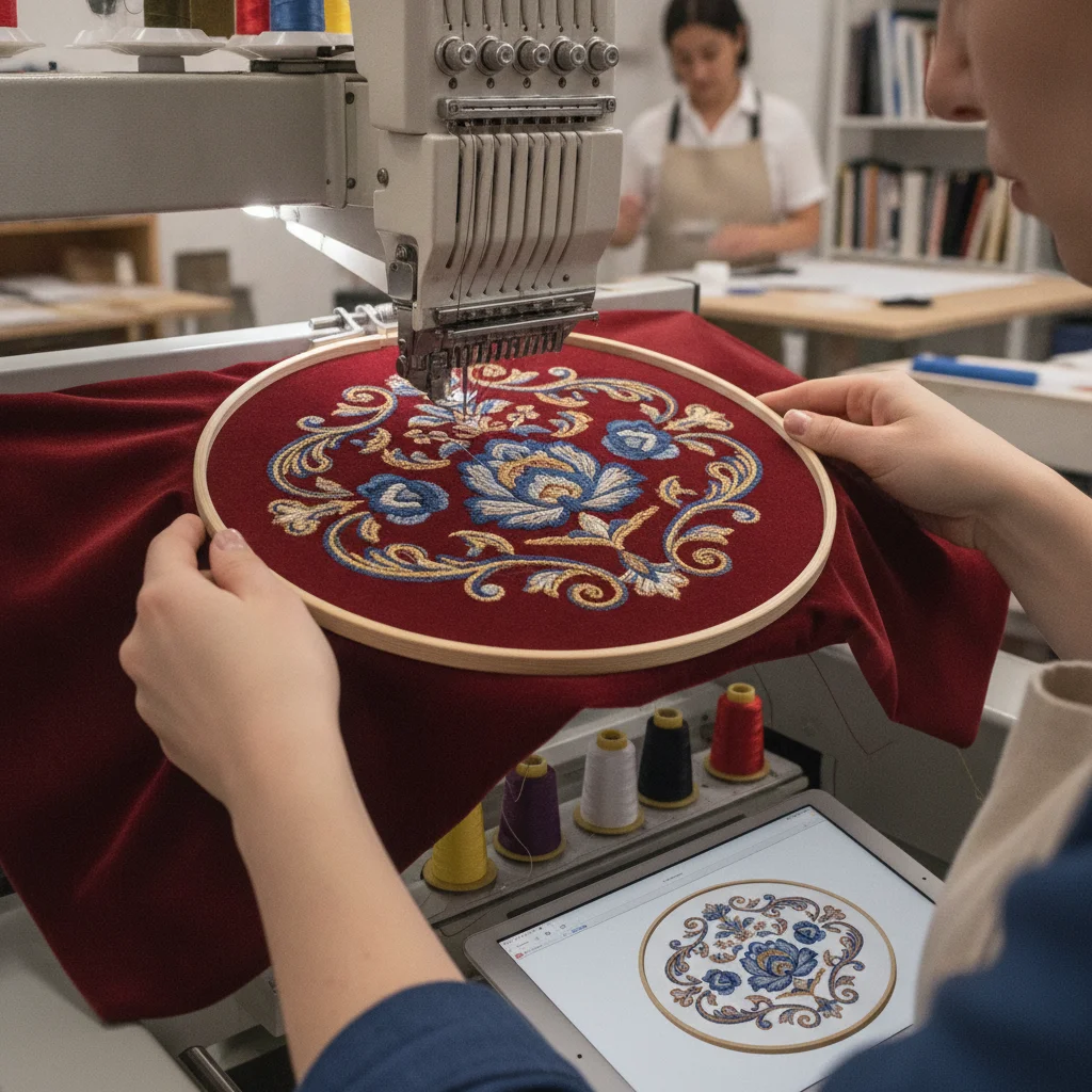 Custom Embroidery Design Service