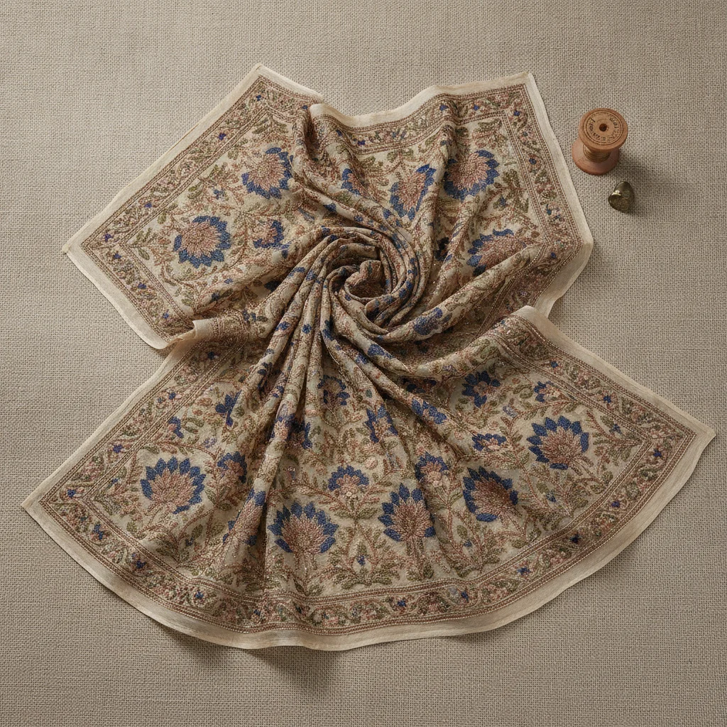 Embroidered Dupatta