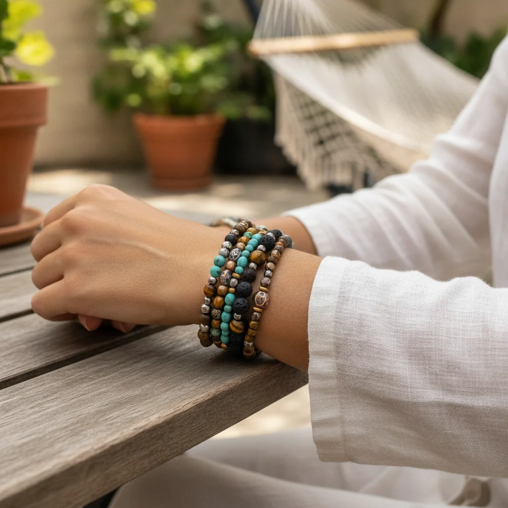 Multi-layer Beaded Bracelet