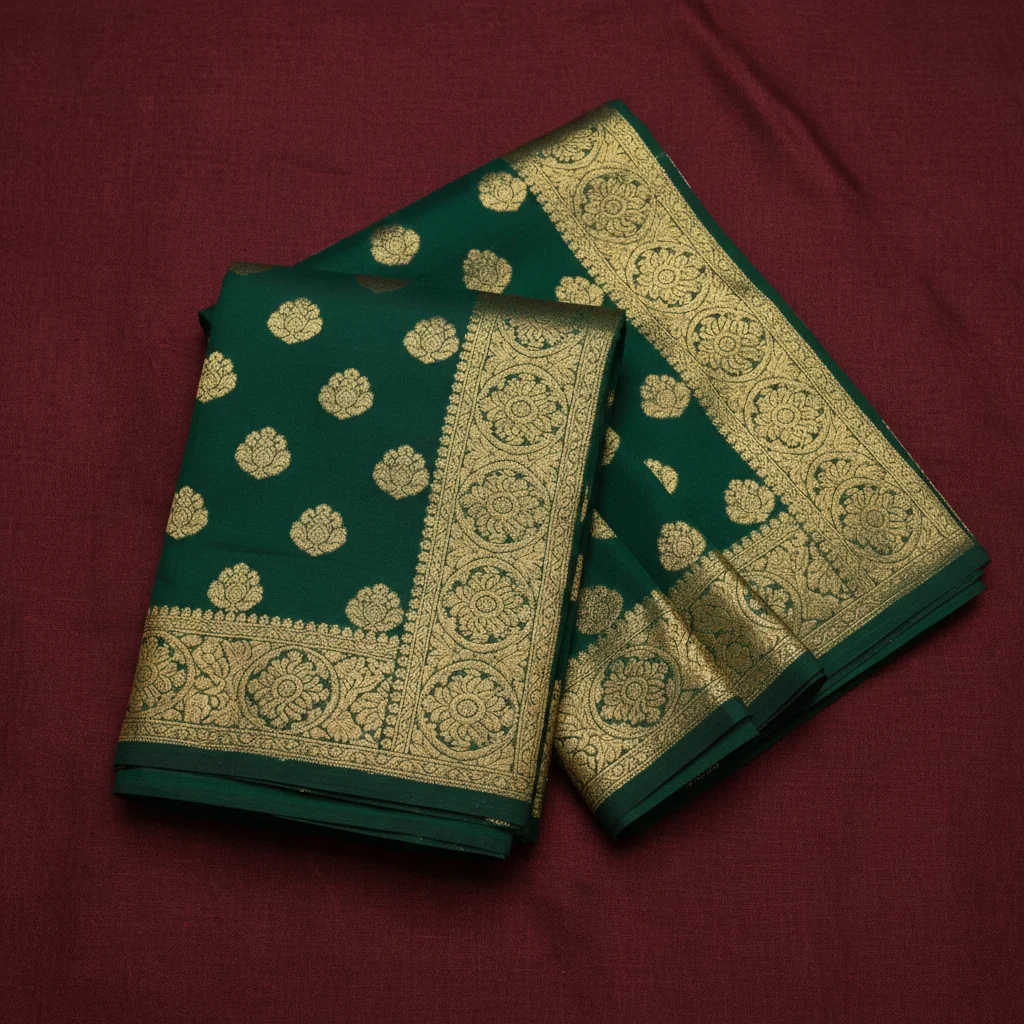 Traditional Kanjeevaram Zari Saree