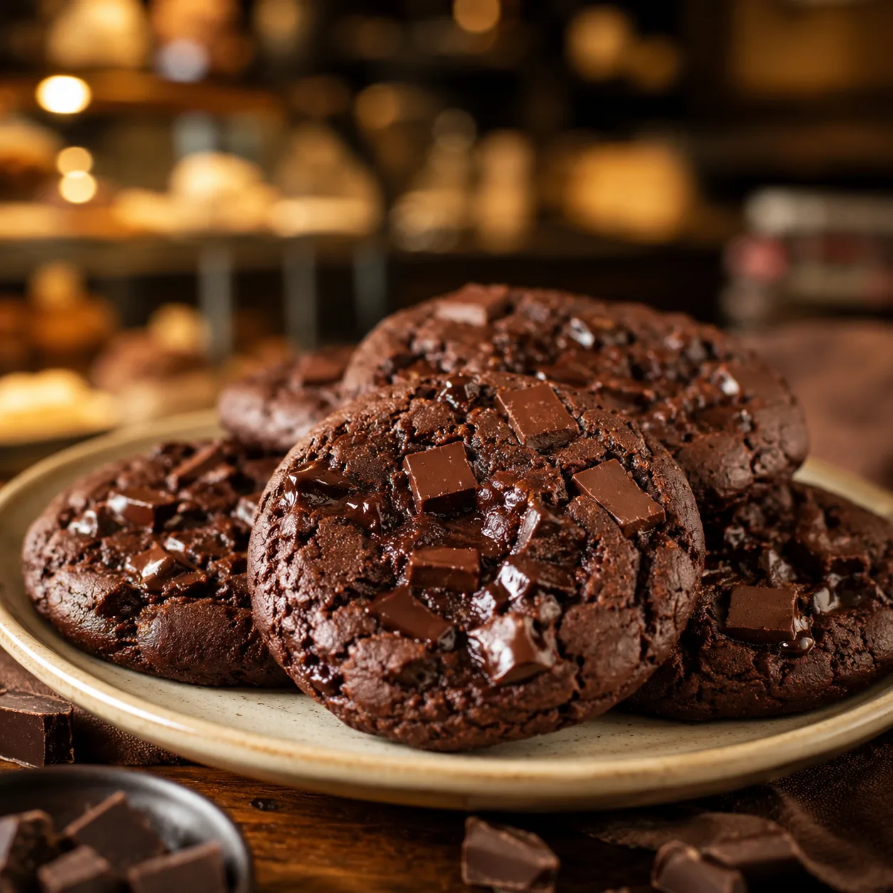 Double Chocolate Cookies
