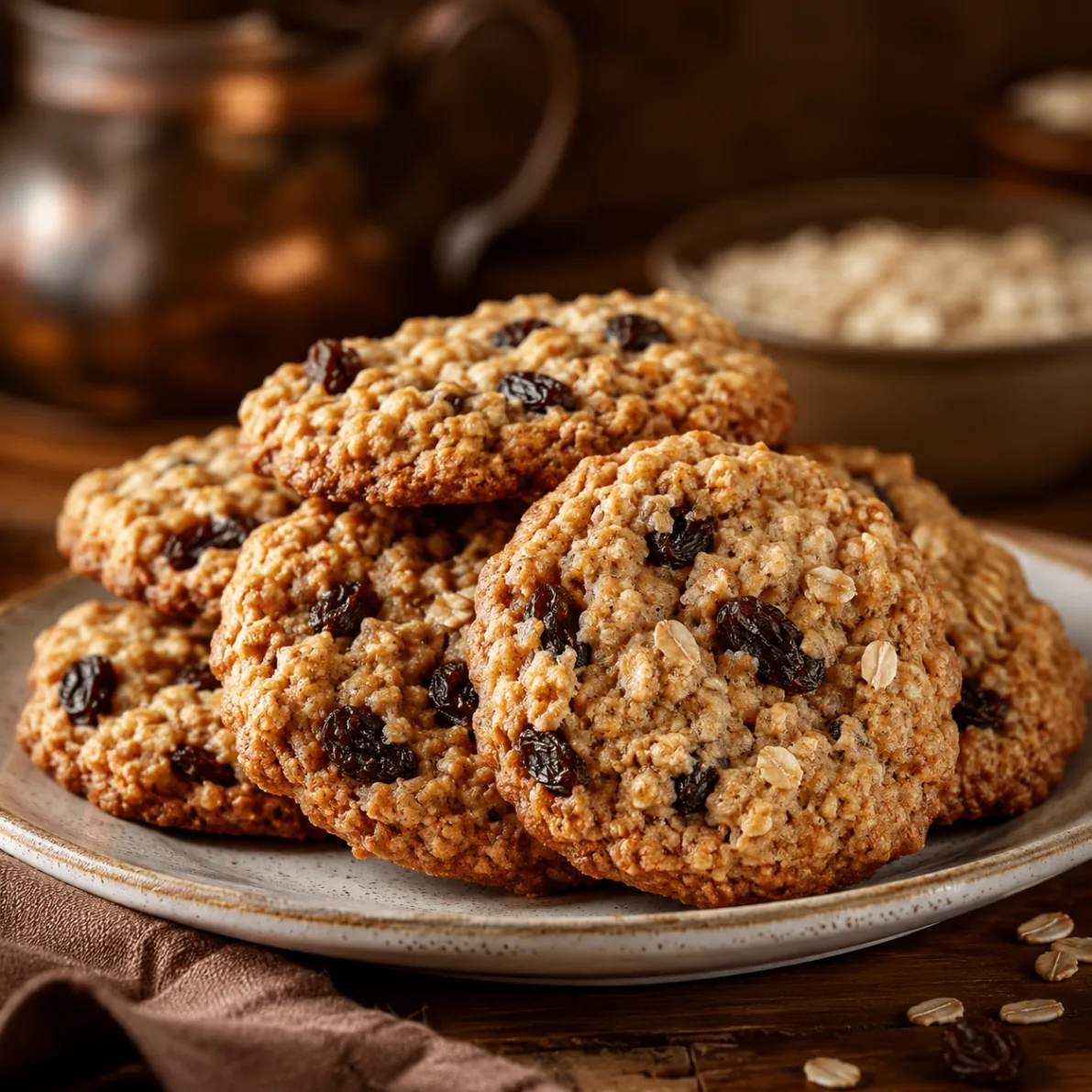 Oatmeal Raisin Cookies