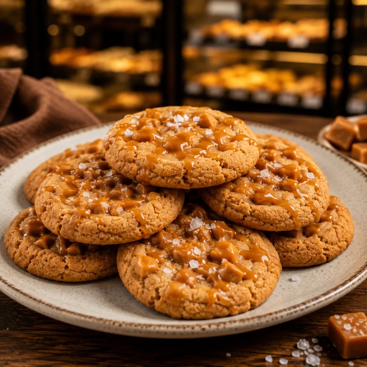 Salted Caramel Cookies