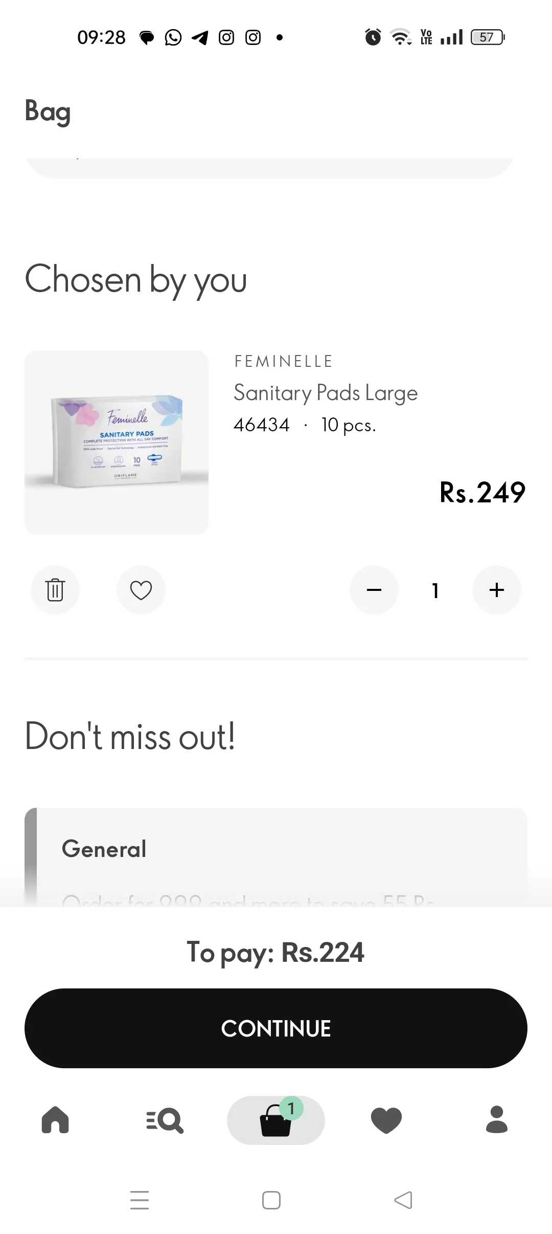 Sanitary pad 