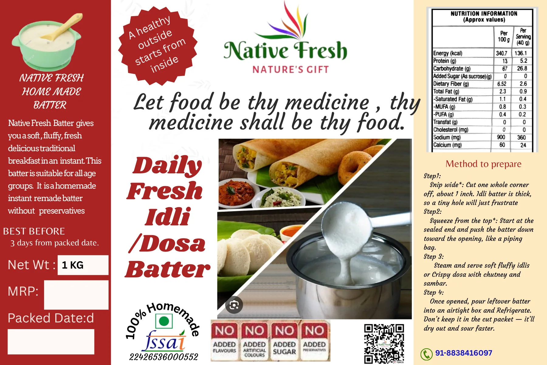 Native Fresh Batter