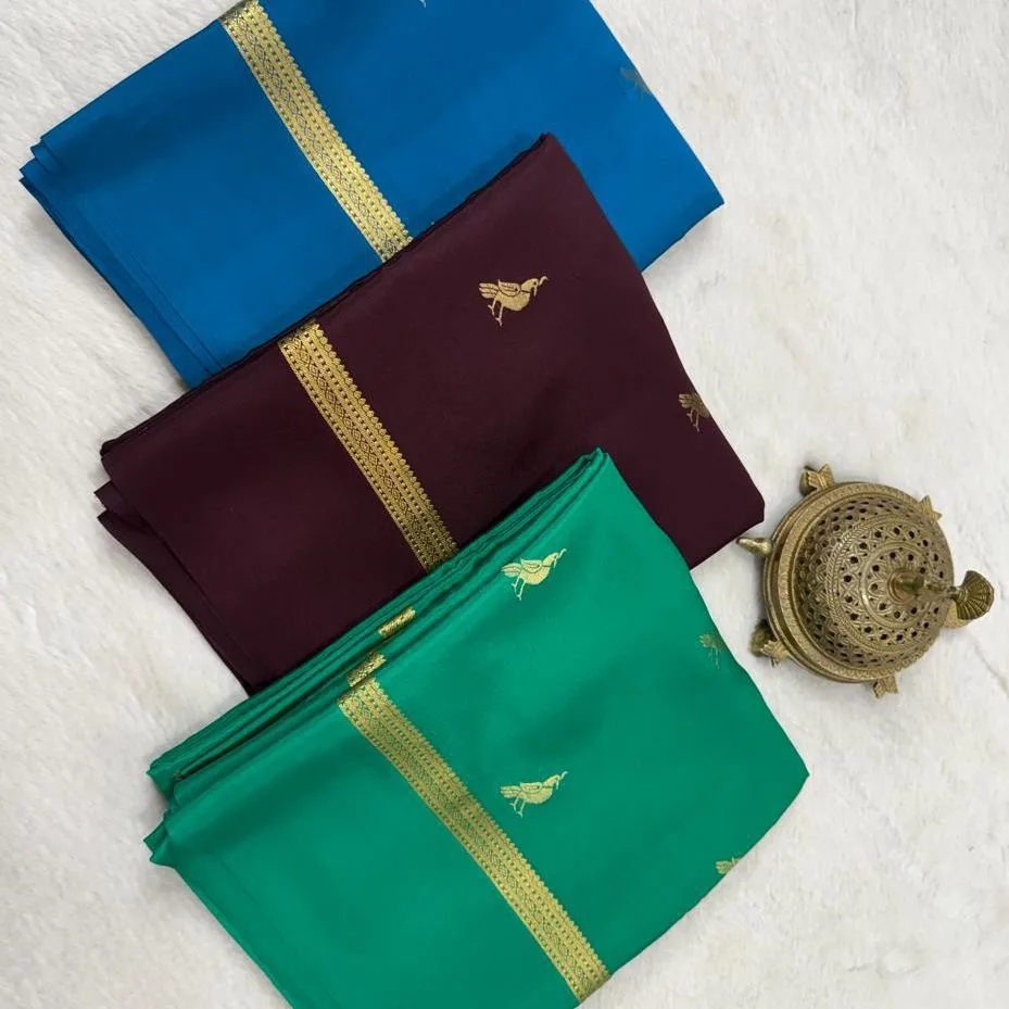 Mysore silk saree