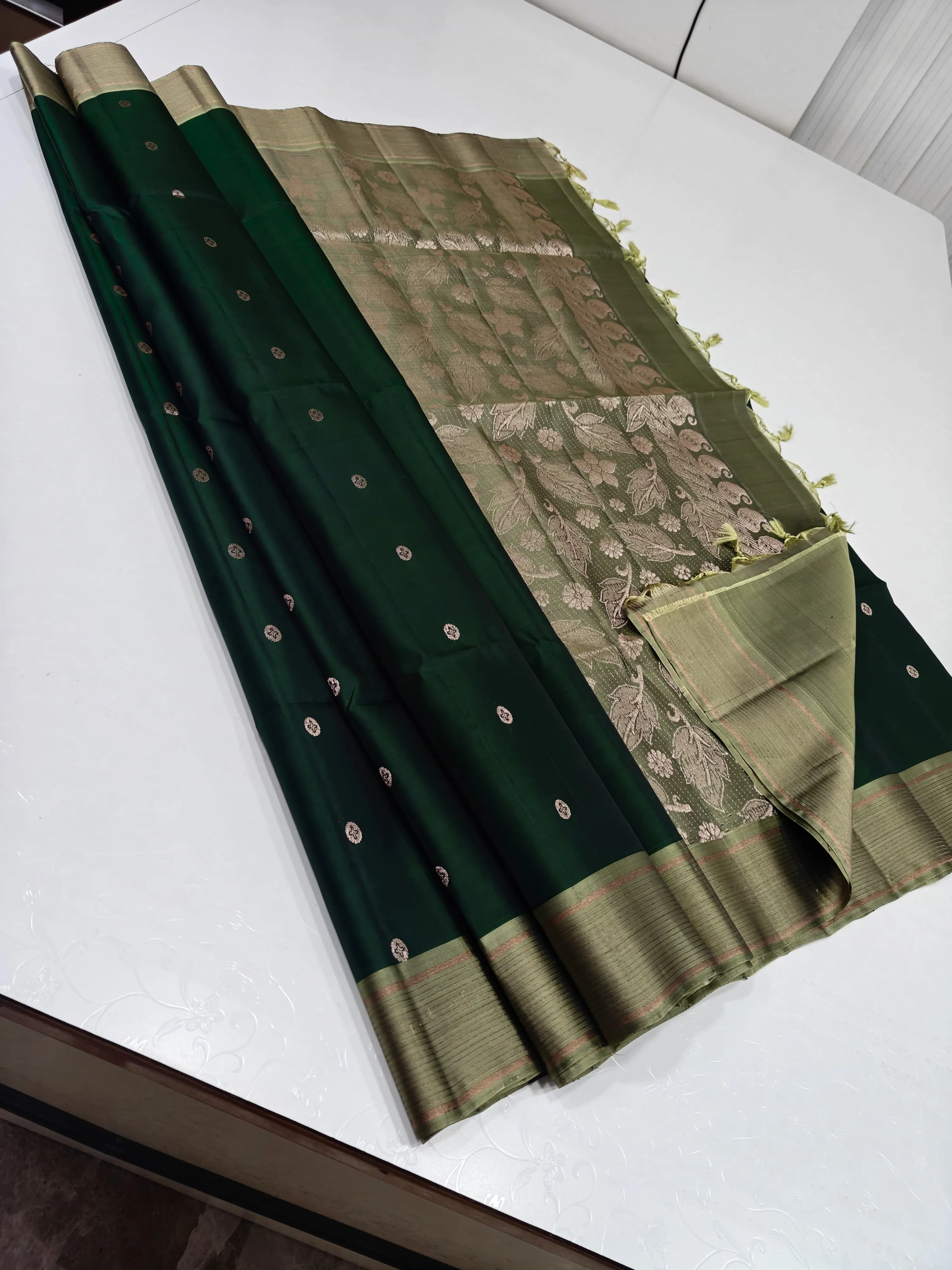 Handwoven soft silk saree