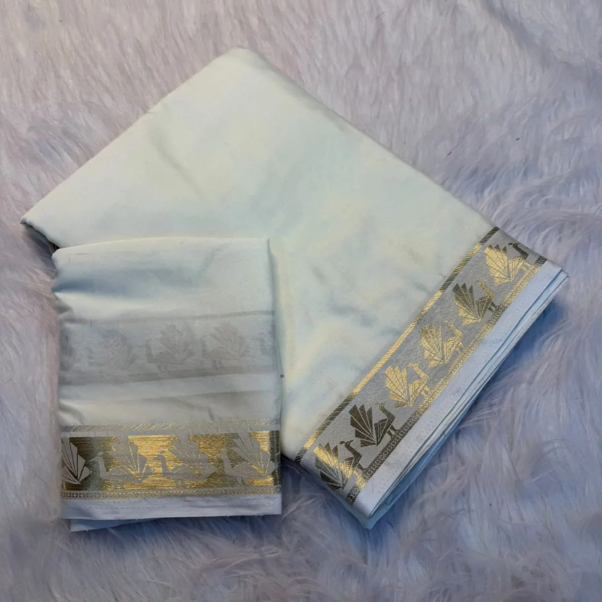 Viscose silk saree
