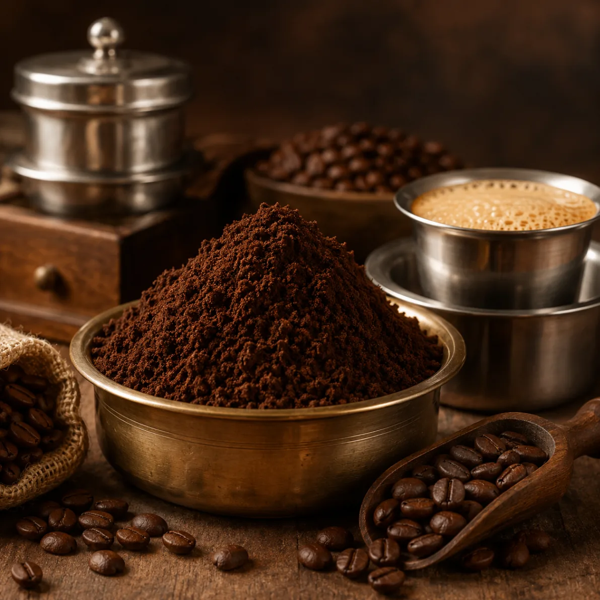 Filter Coffee Powder 80 20